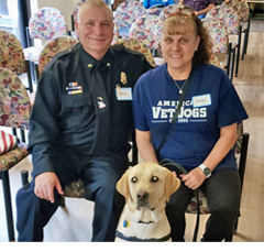 America's VetDogs Visit